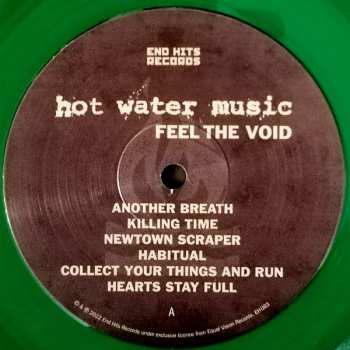 LP Hot Water Music: Feel The Void LTD | CLR