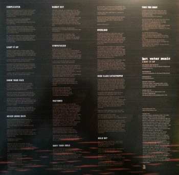 LP Hot Water Music: Light It Up LTD | CLR