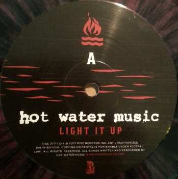 LP Hot Water Music: Light It Up LTD | CLR