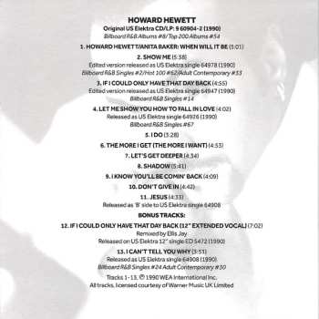 4CD/Caja Howard Hewett: I'm For Real (The Elektra Recordings 1986-1992)