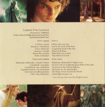 CD Howard Shore: The Lord Of The Rings: The Fellowship Of The Ring (Original Motion Picture Soundtrack)