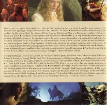 CD Howard Shore: The Lord Of The Rings: The Fellowship Of The Ring (Original Motion Picture Soundtrack)