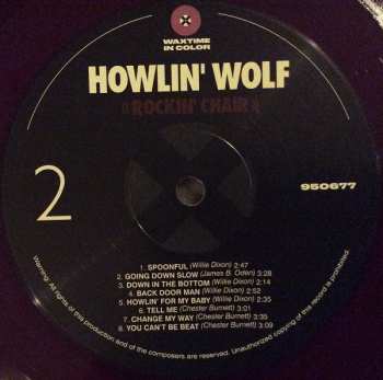 LP Howlin' Wolf: Rockin' Chair LTD | CLR
