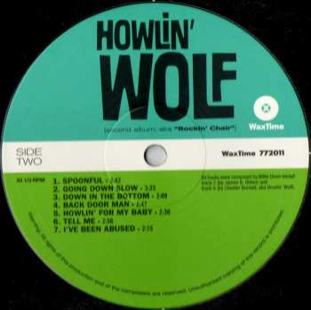 LP Howlin' Wolf: Howlin' Wolf LTD
