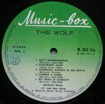 LP Howlin' Wolf: The Wolf 1910 -1976
