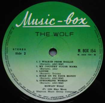 LP Howlin' Wolf: The Wolf 1910 -1976