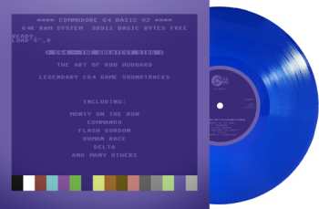 LP Hubbard,rob: C64 Greatest Sids: Art Of Rob Hubbard - Blue Vinyl