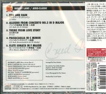 CD Hubert Laws: Afro-Classic