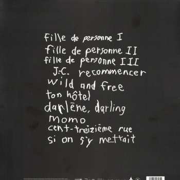 LP Hubert Lenoir: Darlène CLR