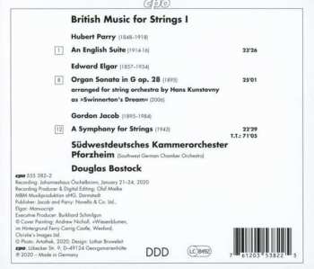 CD Sir Edward Elgar: British Music For Strings I