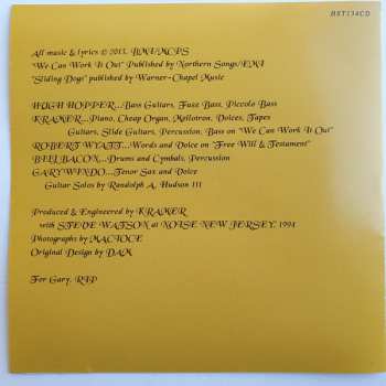 CD Hugh Hopper: A Remark Hugh Made