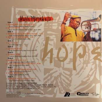 4LP Hugh Masekela: Hope LTD