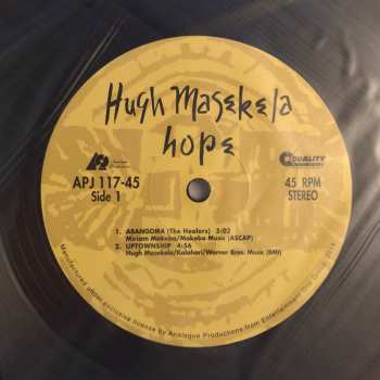4LP Hugh Masekela: Hope LTD