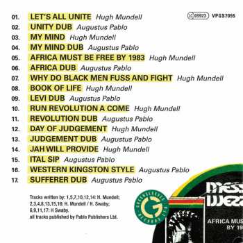 CD Augustus Pablo: Africa Must Be Free By 1983 