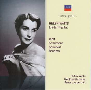 2CD Ernest Ansermet: Helen Watts – Lieder Recital