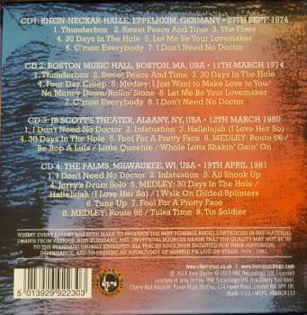 4CD/Caja Humble Pie: Tourin' The Official Bootleg Box Set Vol.4