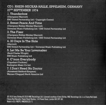 4CD/Caja Humble Pie: Tourin' The Official Bootleg Box Set Vol.4