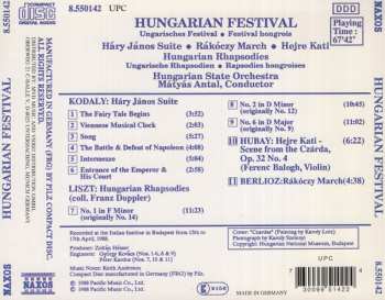 CD Mátyás Antal: Hungarian Festival