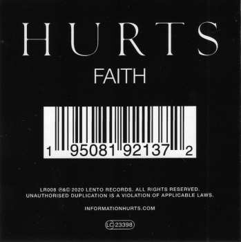 CD/3SP/Caja Hurts: Faith DLX | CLR