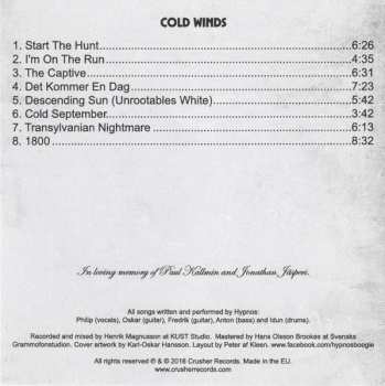 CD Hypnos: Cold Winds