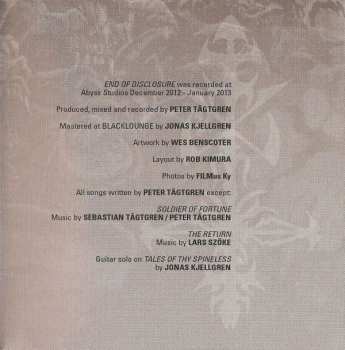 CD Hypocrisy: End Of Disclosure