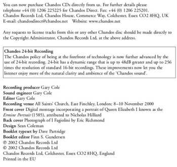 CD I Fagiolini: The Triumphs Of Oriana