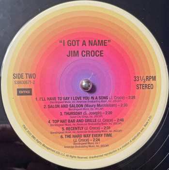LP Jim Croce: I Got A Name