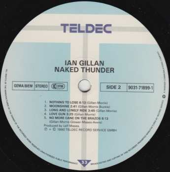 LP Ian Gillan: Naked Thunder