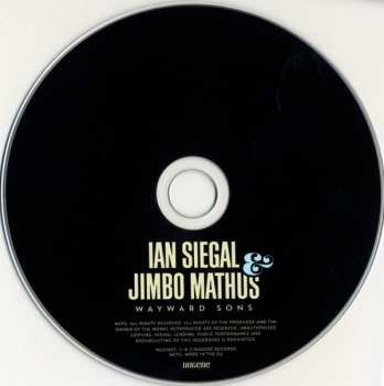 CD Ian Siegal: Wayward Sons