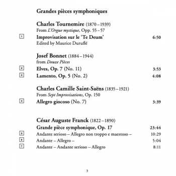 SACD Ian Tracey: Grandes Pièces Symphoniques