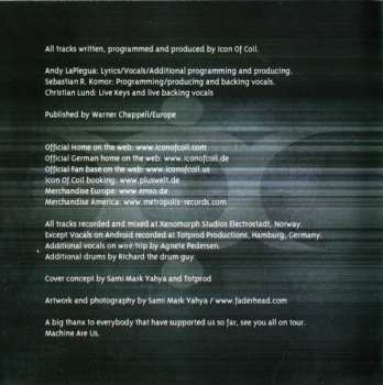 CD Icon Of Coil: Machines Are Us