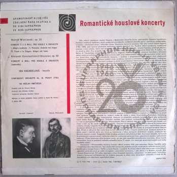 LP Ida Haendel: Romantické Houslové Koncerty