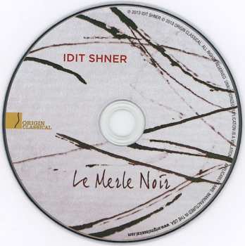 CD Idit Shner: Le Merle Noir
