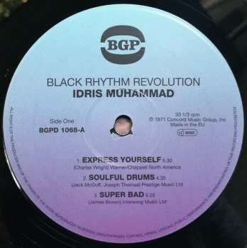 LP Idris Muhammad: Black Rhythm Revolution!