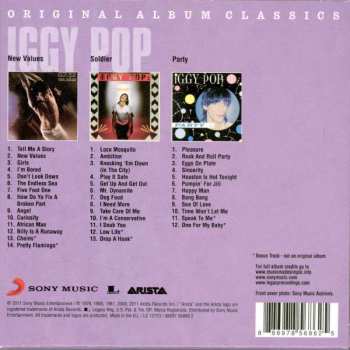 3CD/Caja Iggy Pop: Original Album Classics