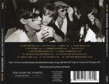 3CD/Caja Iggy Pop: Bowie Vs Iggy: The Broadcast Archives