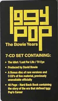 7CD/Caja Iggy Pop: The Bowie Years DLX | LTD