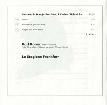 CD Ignaz Jakob Holzbauer: Flute Concertos