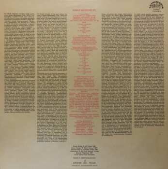 LP Dvořák Chamber Orchestra: Piano Concerto N°3 - Concertante In F - Bonbonnière Musicale