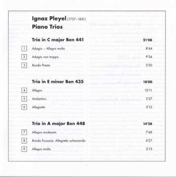CD Ignaz Pleyel: Piano Trios