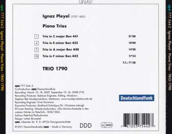 CD Ignaz Pleyel: Piano Trios