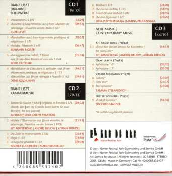 3CD/Caja Franz Liszt: Wagner und Verdi - Paraphrasen und Transkriptionen & Neue Musik