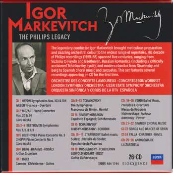 26CD/Caja Igor Markevitch: Igor Markevitch / The Philips Legacy