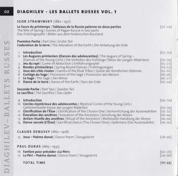 CD Igor Stravinsky: Le Sacre Du Printemps / Jeux / La Péri