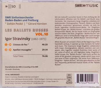 CD Igor Stravinsky: L’oiseau De Feu / Apollon Musagète