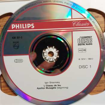 2CD Igor Stravinsky: Die Großen Ballette - Der Feuervogel / Le Sacre Du Printemps / Apollon Musagète / Petruschka