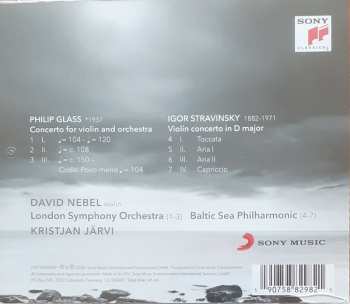 CD Philip Glass: Violin Concertos