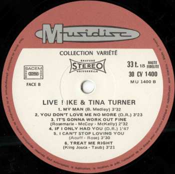 4LP/Caja Ike & Tina Turner: Fabulous