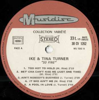 4LP/Caja Ike & Tina Turner: Fabulous