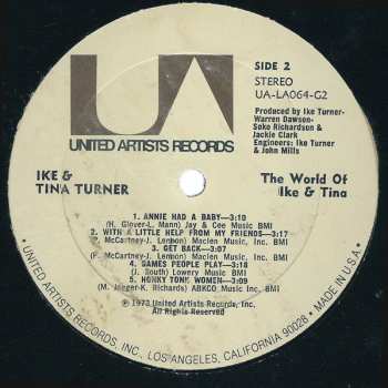 2LP Ike & Tina Turner: The World Of Ike & Tina